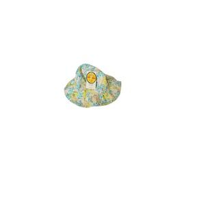 Tucker + Tate Baby Girl Swim Hat Cap Strap Reversible Floral Sz 12-24 Months NWT
